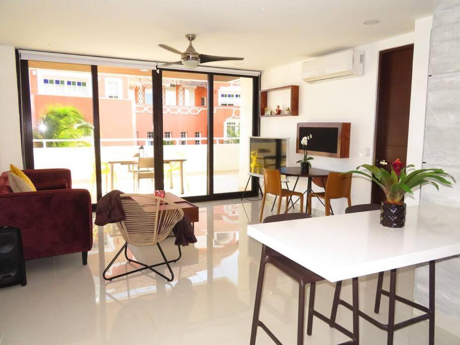 Elegant Apartment Well Located In The Hotel Zone Of Cancún Esterno foto