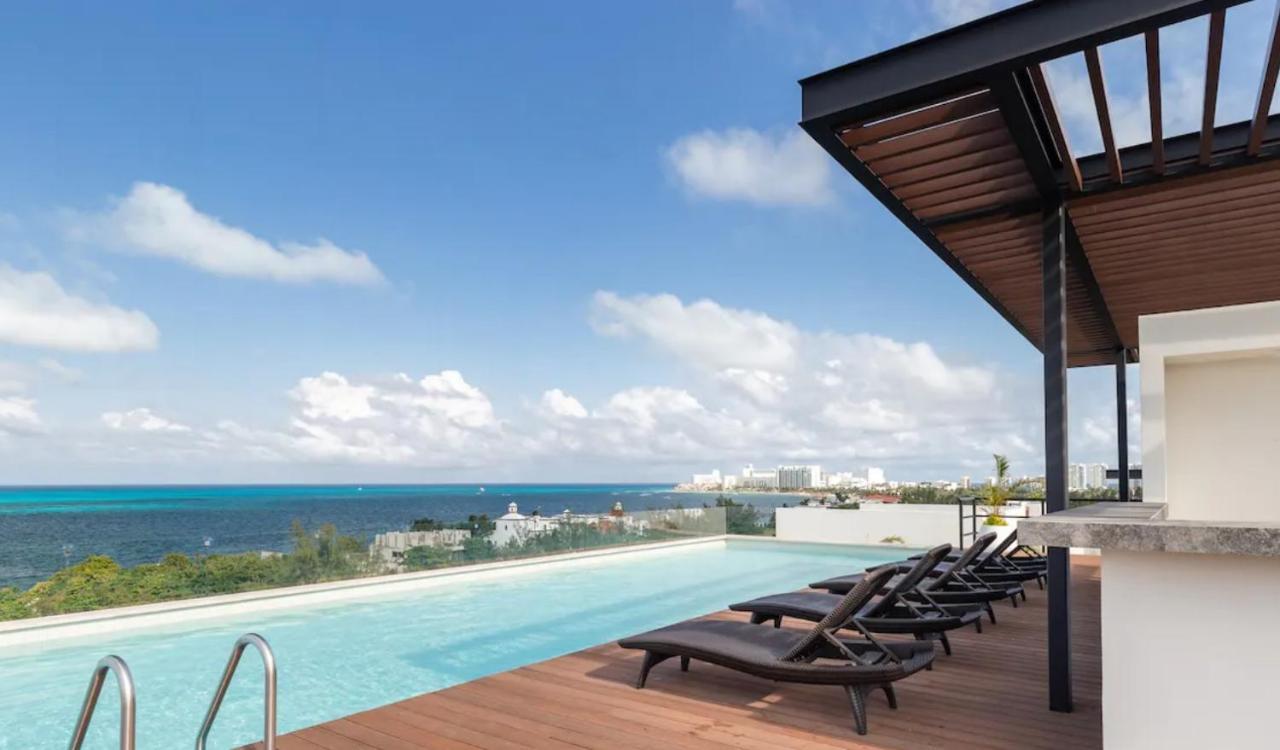 Elegant Apartment Well Located In The Hotel Zone Of Cancún Esterno foto